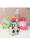 Cute Happy Lunch Bags Small Cooler Bag Leak Proof Lunch Tote Hand bag Aluminum Foil And Water Proof - 5