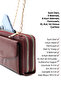 Bordo Shk271 Faux Leather Envelope Model with 5 Compartments, Chain, Phone Holder and Shoulder Bag - 6