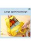 Cute Happy Lunch Bags Small Cooler Bag Leak Proof Lunch Tote Hand bag Aluminum Foil And Water Proof - 5