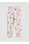 Blue bicycle collar printed girl's pajama set - 4