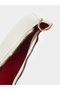 White Half Moon Shoulder Bag with Detachable Strap - 4