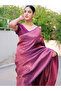 Purple Silk Saree - MAF3049 | Purple - 2