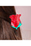 Ballerina Rose Red Rose Buckle