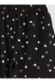 Giyçık Store Black Crew Neck Girls' Shorts Pajama Set - 7