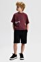 Boy's Cocoa Shorts Nk-61303-Y