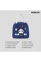 Cute Happy Lunch Bags Small Cooler Bag Leak Proof Lunch Tote Hand bag Aluminum Foil And Water Proof - 4