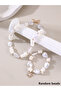 Shell Beaded Bracelet and Necklace Jewelry Set - 3