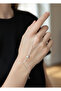 Vip Silver Square Stone Design Şahmeran - 26Shm52