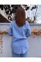 Muslin Judge Collar Shirt Baby Blue - 4