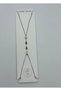 Vip Silver Colored Drop Stone Shahmeran - 26Shm45 - 2