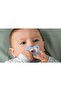 Dual Soft Silicone Pacifiers 2-6 Months Two Tone Set of Two Soft Pacifiers - 5