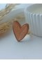 Women's Ring Handmade Heart Polymer Clay Adjustable Ring Special Design - 2