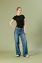 T-Shirt with Contrast Detail