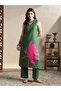 Floral Print Straight Kurta and Pants Fusion Set