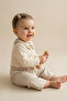 Baby Girl |   Children's Elara Bodysuit and Wide-Leg Pants Set - 5
