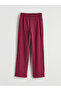 Pink Printed Crew Neck Girls' Pajama Set - 4