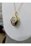 Gold Color Steel Alya Necklace - 2