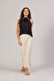 Rose Detail Sleeveless Top - 2