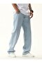 Men's Ice Blue Baggy Trousers - 4