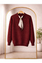 Women's Fularli Soft Fabric Thick Sweater - 4