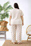 Luna Touch Extra Soft Summer Women's Pajama Set – Buttonless, Short Sleeve, Plus Size Women's Pajamas - 7