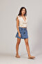 BUTTON DETAILED ARMLESS BLUZ - 3