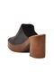 Black Women's Heeled Slippers Pc-7235 Z - 4
