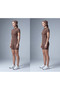 Hidden Zipper High Neck Premium Shorts Jumpsuit Misstl2716 - 2
