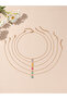 Set of 5 - Flower Pendant Necklaces