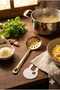 Gold Stainless Steel Colander - 24 cm Luxury Serving and Frying Strainer - 3