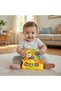 -Baby Musical Giraffe Piano Toy with Lights & Sounds - Yellow - 2