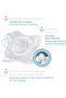 Physioforma Crystal Soft Silicone Soother 2-6m (2 pcs), Transparent - 5