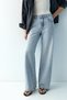 Baggy straight payetli jean - 2