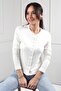 Women's Buzzy Lycra Blouse with Snap Fasteners