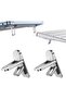 2 Pieces of 2-Stage Adjustable Laptop Stand