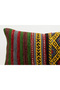 Vintage Throw Pillow Cover Made from Handmade Rug, Wool, 30X50 cm - 3