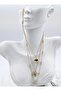 Stainless Steel 316L Stainless Steel 3-Piece Necklace Set - 3