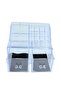 Transparent Acrylic Makeup Organizer with Multiple Sections and Drawers - 2