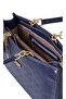 Midnight Blue Print Women's Shoulder Bag with Zipper Closure and Inner Pocket 05Pc25K100 - 6