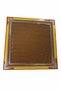 Brown Aluminum Surface Grille Bathroom Wc Shutter Ventilation 50X50 - 4