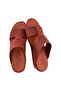 A E T Handmade Arabic Sandals For Men | Outdoor Mens Slippers | Genuine Shamois Leather With Buckle - 2