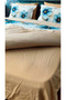 Golden Rose 5D %Cotton Double Duvet Cover Set - 4