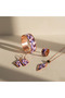 Handmade 100% Copper Enamel Jewelry Set – Bracelet, Ring, Earrings & Necklace - 7