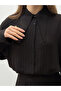 Serena Collar Detailed Black Two-Piece Suit - 2