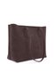 Women's Nubuck Large Size Hand and Shoulder Bag - 4