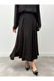 Serena Collar Detailed Black Two-Piece Suit - 4
