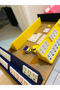 Navy Blue-Yellow Double Color Okey Set - 2