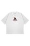 Unisex Women's Men's Lo Si̇ento Chicken Sea Front Printed Oversized Thick Fabric Relaxed Fit Cotton T-Shirt - 3