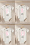 Organic 100% Cotton I'M a Month Old Printed Baby Bodysuit for Every Month, Body Jumpsuit 12 Pcs