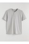 Vizyon New Season Crew Neck Short Sleeve Men's Pajama Top - 5